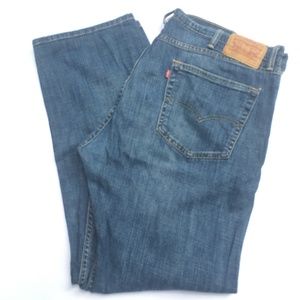Levi's Men's Blue 505 Jeans W 40 x L 32 Big & Tall